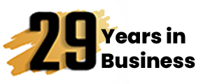29 Years in Business